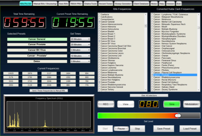 LifeFrequencies Pro II Rife Pro X4